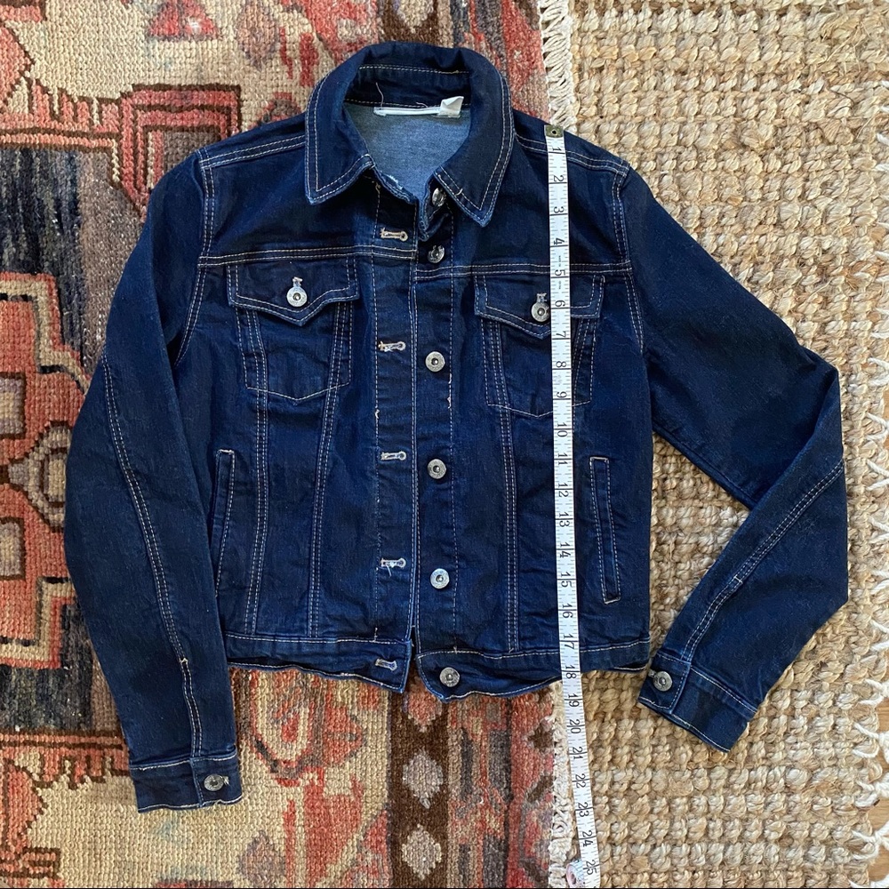 Chelsea & Violet Dark Denim Stretch Jacket